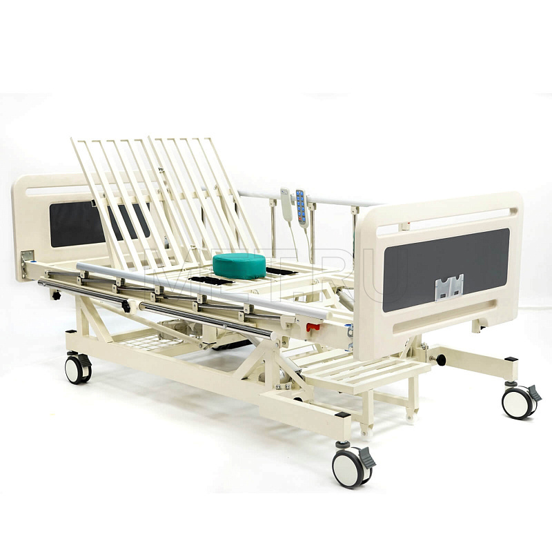 MET LIFT UP Электрическая четырёхсекционная кровать-вертикализатор с функцией переворачивания  и туалетом МЕТ